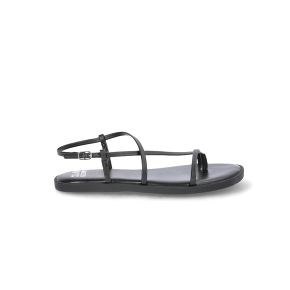Madden NYC Black Sandals Size 6 - Picture 2 of 5